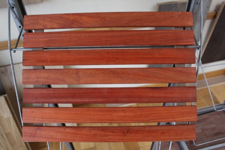 Bardage bois B-FIX CLASSIC en Padouk – 21 x 45 mm