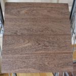 Lambris bois en Afrormosia