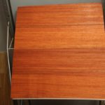 Lambris bois mural en Padouk