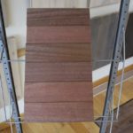 Lambris bois en Méranti