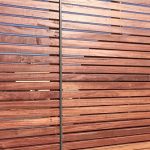 bardage claire voie padouk