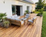 Terrasse bois exotique Tali massif – 21 x 145 mm – FSC 100 %