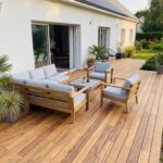 Terrasse bois exotique Tali massif – 21 x 145 mm – FSC 100 %